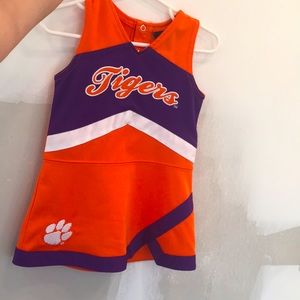 Gen2 Clemson Cheerleader Outfit w/bloomers 18m